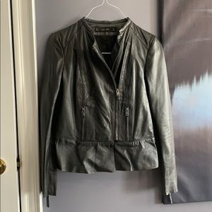 Zara Basic Leather jacket